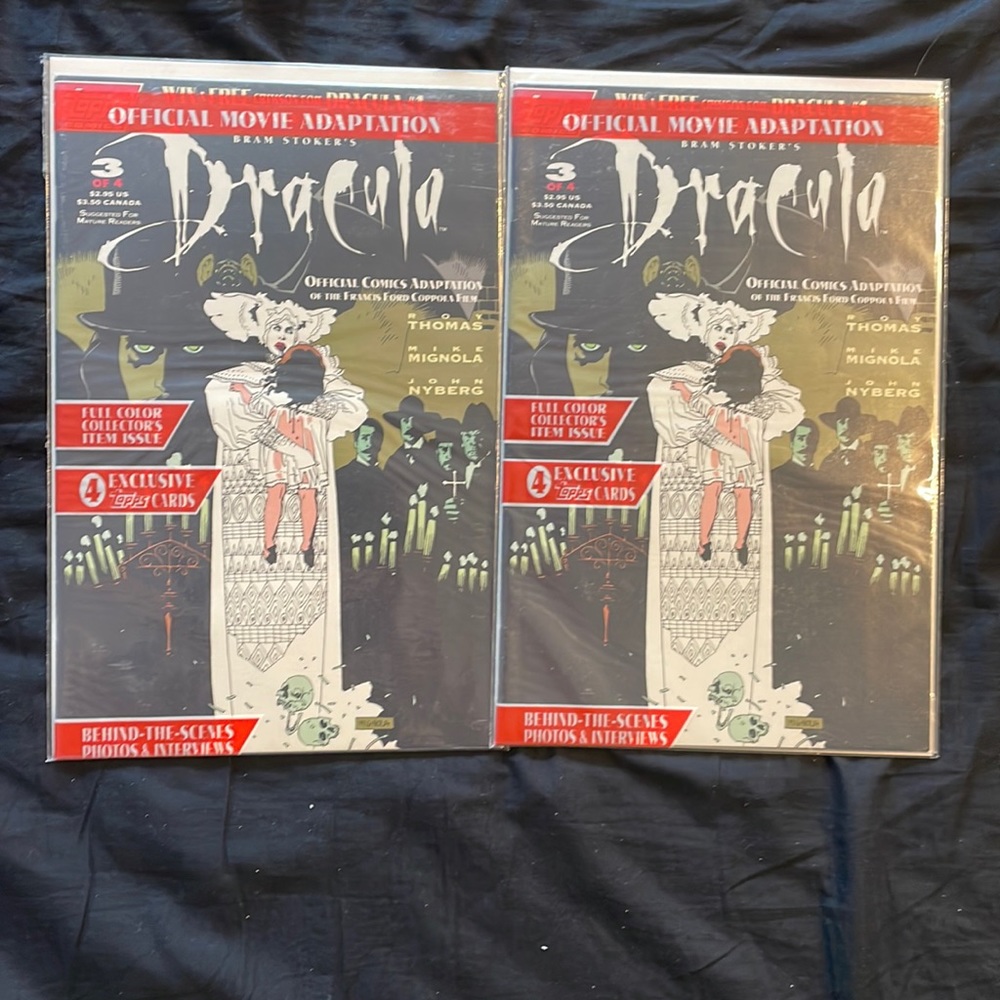TOPPS Comics Dracula #3 of 4